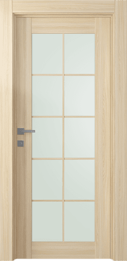 AVON 10 LITE VETRO LOIRE ASH SWING DOORS BELLDINNI MODERN INTERIOR DOOR - 1