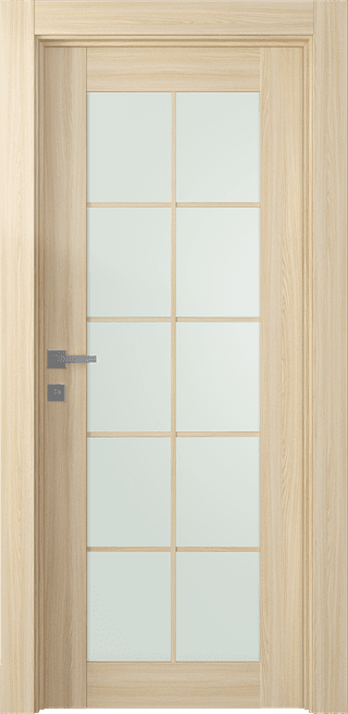 AVON 10 LITE VETRO LOIRE ASH SWING DOORS BELLDINNI MODERN INTERIOR DOOR