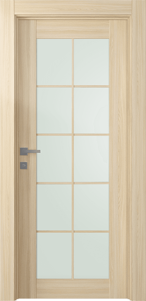 AVON 10 LITE VETRO LOIRE ASH SWING DOORS BELLDINNI MODERN INTERIOR DOOR