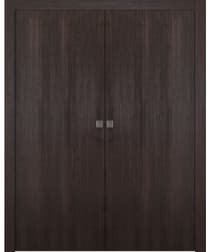 OPTIMA VERALINGA OAK DOUBLE POCKET BELLDINNI MODERN INTERIOR DOOR - 1
