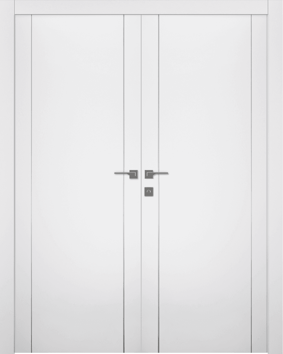 SMART PRO 2U POLAR WHITE CLOSET BELLDINNI MODERN INTERIOR DOOR - 1