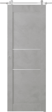 AVON 07 2H LIGHT URBAN BARN BELLDINNI MODERN INTERIOR DOOR - 1