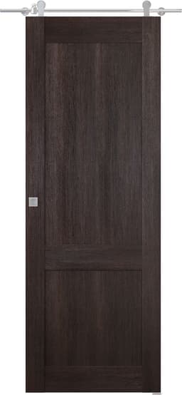 AVON 07 R VERALINGA OAK DOUBLE BARN BELLDINNI MODERN INTERIOR DOOR - 1