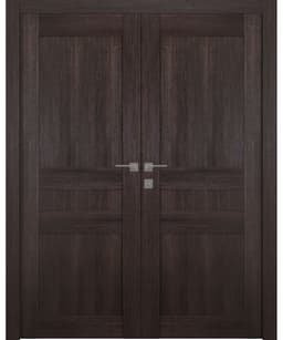 AVON 07 2R VERALINGA OAK DOUBLE BELLDINNI MODERN INTERIOR DOOR - 1