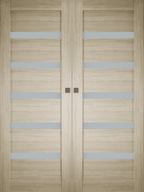 LEORA VETRO SHAMBOR DOUBLE MAGIC BELLDINNI MODERN INTERIOR DOOR - 1