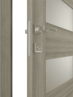 MIRELLA VETRO SHAMBOR DOUBLE INVISIBLE METAL FRAME BELLDINNI MODERN INTERIOR DOOR - 3