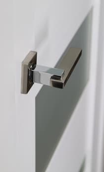 MIRELLA VETRO BIANCO NOBLE DOUBLE POCKET BELLDINNI MODERN INTERIOR DOOR - 8