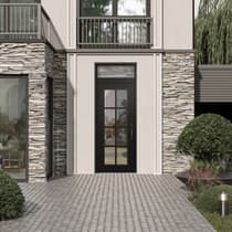 Modern Steel Front Door Diamond C16 - 5