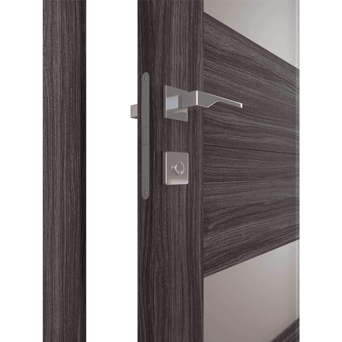 BERTA VETRO GRAY OAK DOUBLE BELLDINNI MODERN INTERIOR DOOR - 5