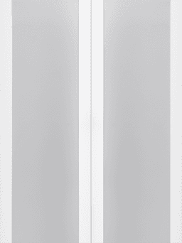 PALLADIO 202 VETRO BIANCO NOBLE DOUBLE BARN DOORS BELLDINNI MODERN INTERIOR DOOR - 2