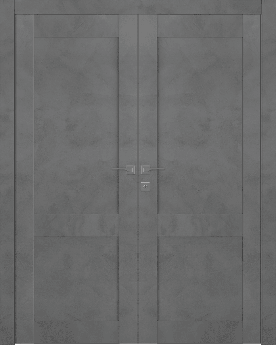 AVON 07 R DARK URBAN DOUBLE BELLDINNI MODERN INTERIOR DOOR - 1