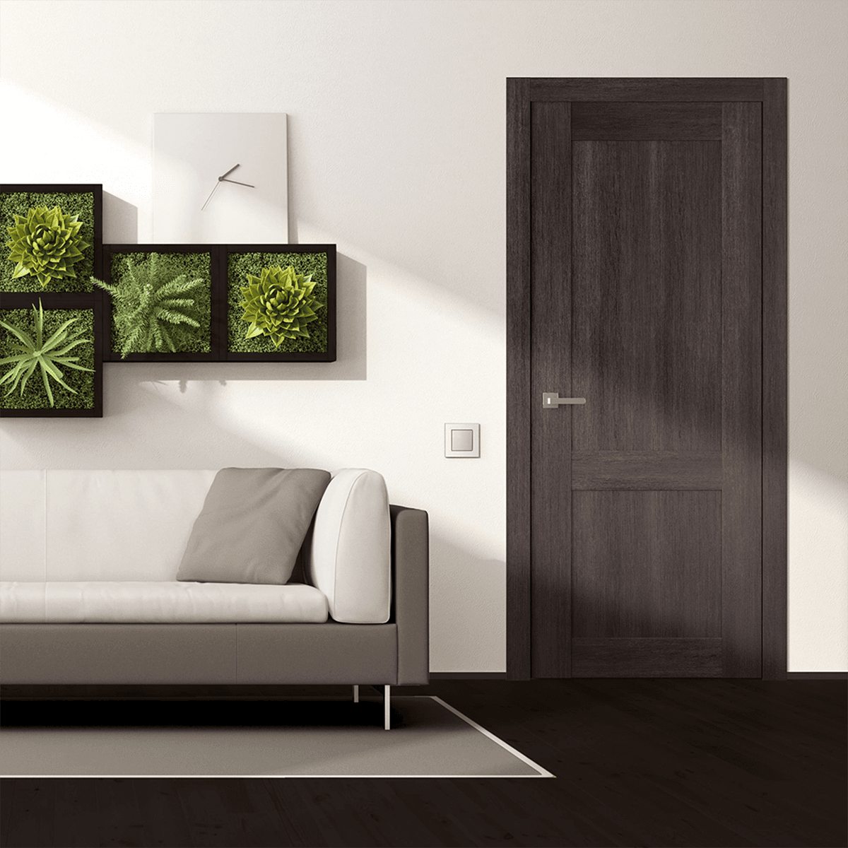 AVON 07 R VERALINGA OAK SWING BELLDINNI MODERN INTERIOR DOOR - 2