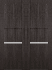 AVON 01 3H VERALINGA OAK DOUBLE BARN BELLDINNI MODERN INTERIOR DOOR - 2