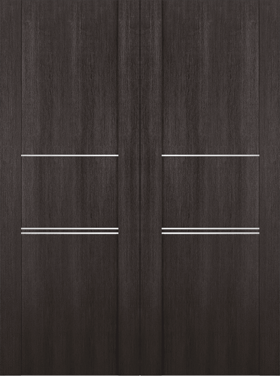 AVON 01 3H VERALINGA OAK DOUBLE BARN BELLDINNI MODERN INTERIOR DOOR - 2