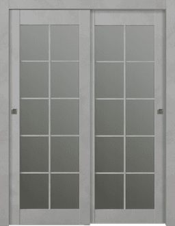 AVON 10 LITE VETRO LIGHT URBAN BYPASS BELLDINNI MODERN INTERIOR DOOR - 1