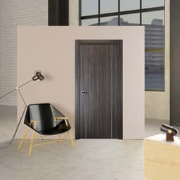PALLADIO 2U GRAY OAK DOUBLE BELLDINNI MODERN INTERIOR DOOR - 4
