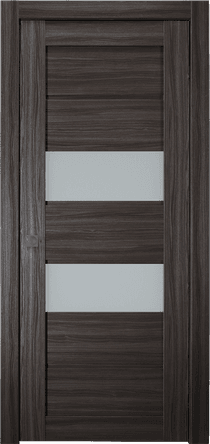 DESSA VETRO GRAY OAK POCKET BELLDINNI MODERN INTERIOR DOOR - 10
