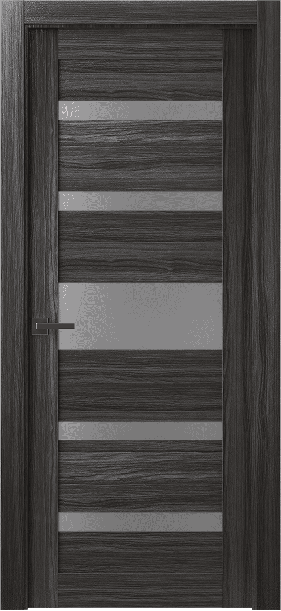 GINA VETRO GRAY OAK SWING DOORS BELLDINNI MODERN INTERIOR DOOR