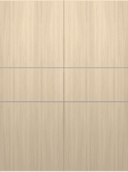 OPTIMA 2H LOIRE ASH DOUBLE BARN DOORS BELLDINNI MODERN INTERIOR DOOR - 2