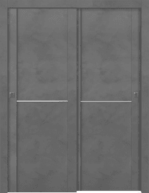 AVON 01 1H DARK URBAN BYPASS DOORS BELLDINNI MODERN INTERIOR DOOR - 1