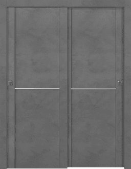 AVON 01 1H DARK URBAN BYPASS DOORS BELLDINNI MODERN INTERIOR DOOR - 1