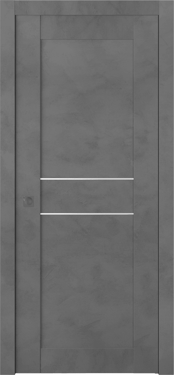 AVON 07 2HN DARK URBAN POCKET BELLDINNI MODERN INTERIOR DOOR - 1