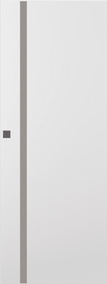 SMART PRO 208 VETRO POLAR WHITE MAGIC BELLDINNI MODERN INTERIOR DOOR - 1