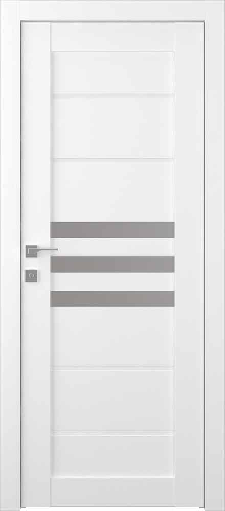 DOME VETRO BIANCO NOBLE SWING BELLDINNI MODERN INTERIOR DOOR - 1