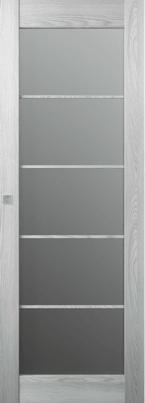 AVON 5 LITE VETRO RIBEIRA ASH MAGIC BELLDINNI MODERN INTERIOR DOOR - 1