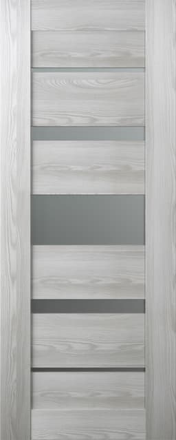 AVON 07-03 VETRO RIBEIRA ASH SLAB BELLDINNI MODERN INTERIOR DOOR - 1