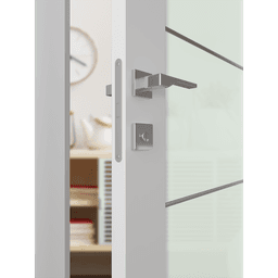 SMART PRO H3G 4H VETRO POLAR WHITE DOUBLE BELLDINNI MODERN INTERIOR DOOR - 3