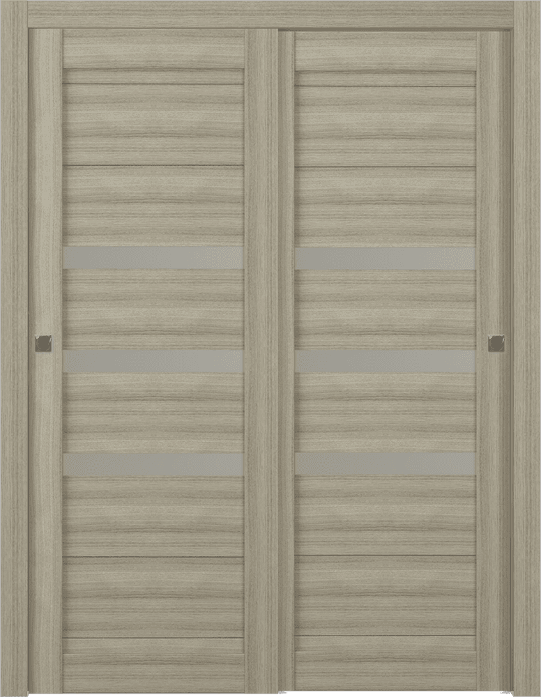 DORA VETRO SHAMBOR BYPASS BELLDINNI MODERN INTERIOR DOOR - 1