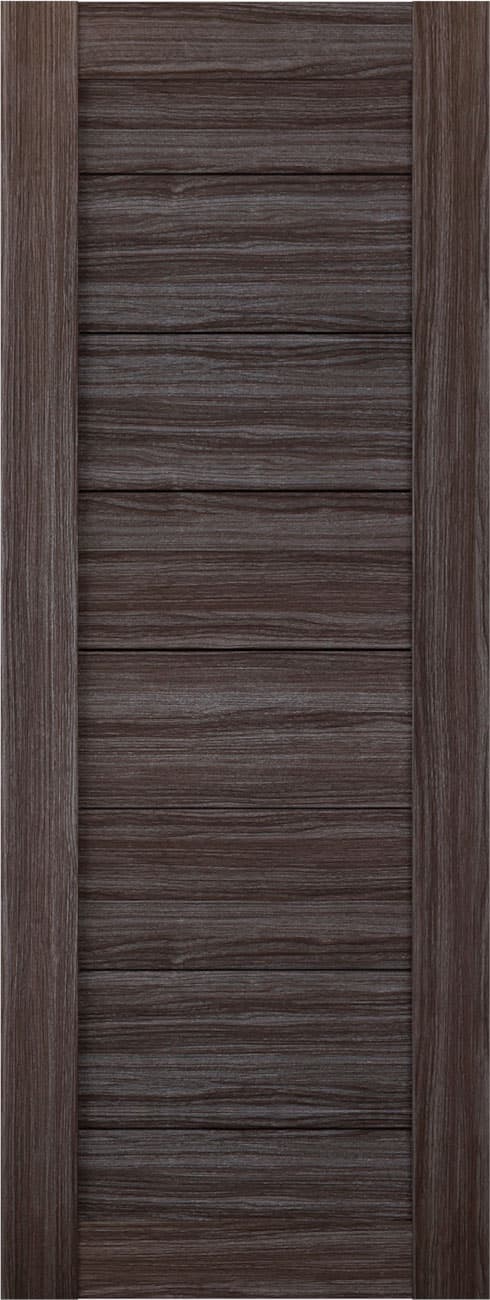 ERMI GRAY OAK SLAB BELLDINNI MODERN INTERIOR DOOR - 1