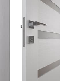 DORA VETRO BIANCO NOBLE DOUBLE BELLDINNI MODERN INTERIOR DOOR - 6