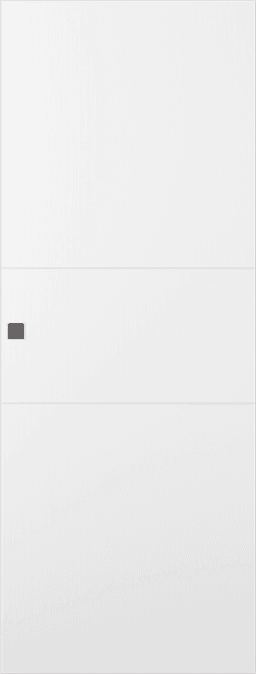 OPTIMA 2H SNOW WHITE DOUBLE MAGIC BELLDINNI MODERN INTERIOR DOOR - 1