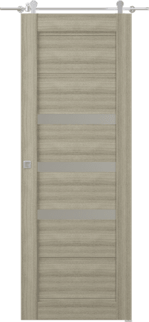 RITA VETRO SHAMBOR BARN BELLDINNI MODERN INTERIOR DOOR - 1