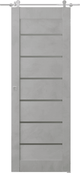 AVON 07-02 VETRO LIGHT URBAN BARN BELLDINNI MODERN INTERIOR DOOR - 1