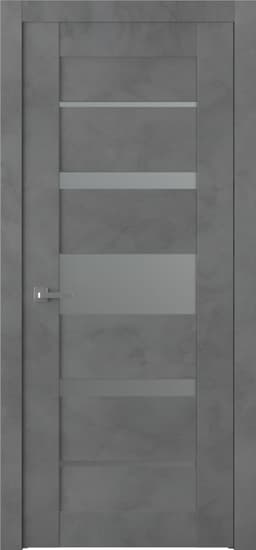 AVON 07-03 VETRO DARK URBAN SWING BELLDINNI MODERN INTERIOR DOOR - 1