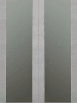 AVON 202 VETRO LIGHT URBAN DOUBLE BI-FOLD BELLDINNI MODERN INTERIOR DOOR - 2