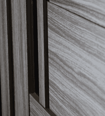 ESTA BLACK VETRO GRAY OAK BYPASS BELLDINNI MODERN INTERIOR DOOR - 5