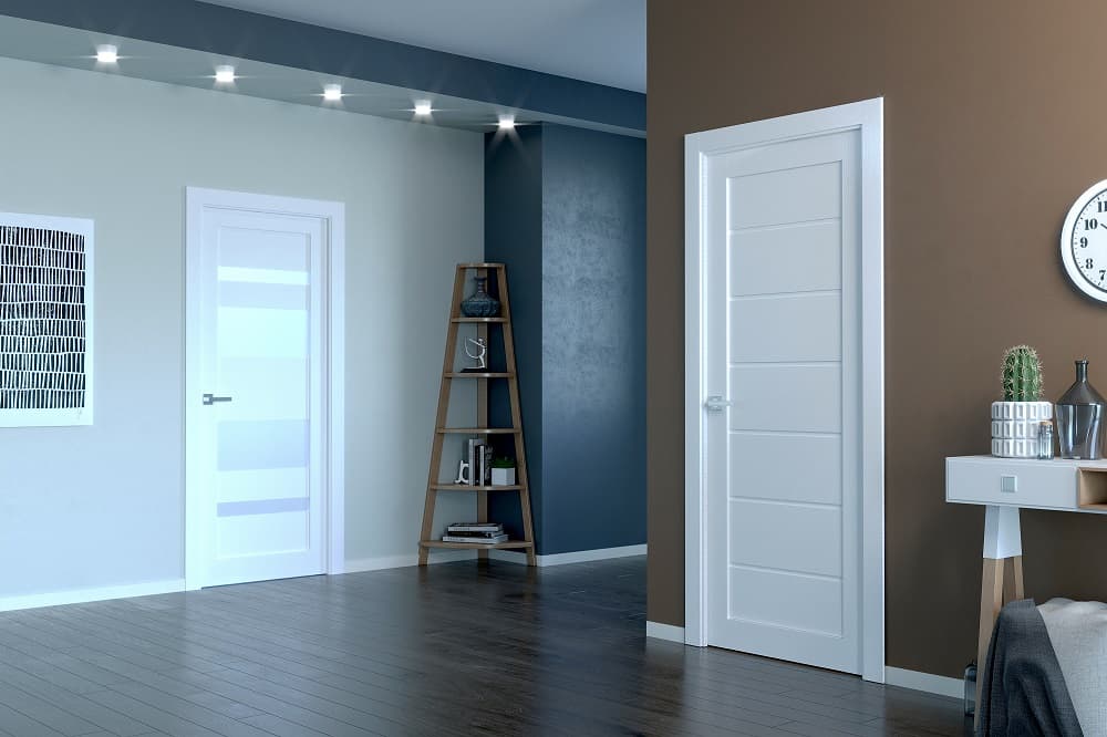 ALDA BIANCO NOBLE SWING BELLDINNI MODERN INTERIOR DOOR - 3