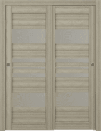 ROMI VETRO SHAMBOR BYPASS BELLDINNI MODERN INTERIOR DOOR - 1