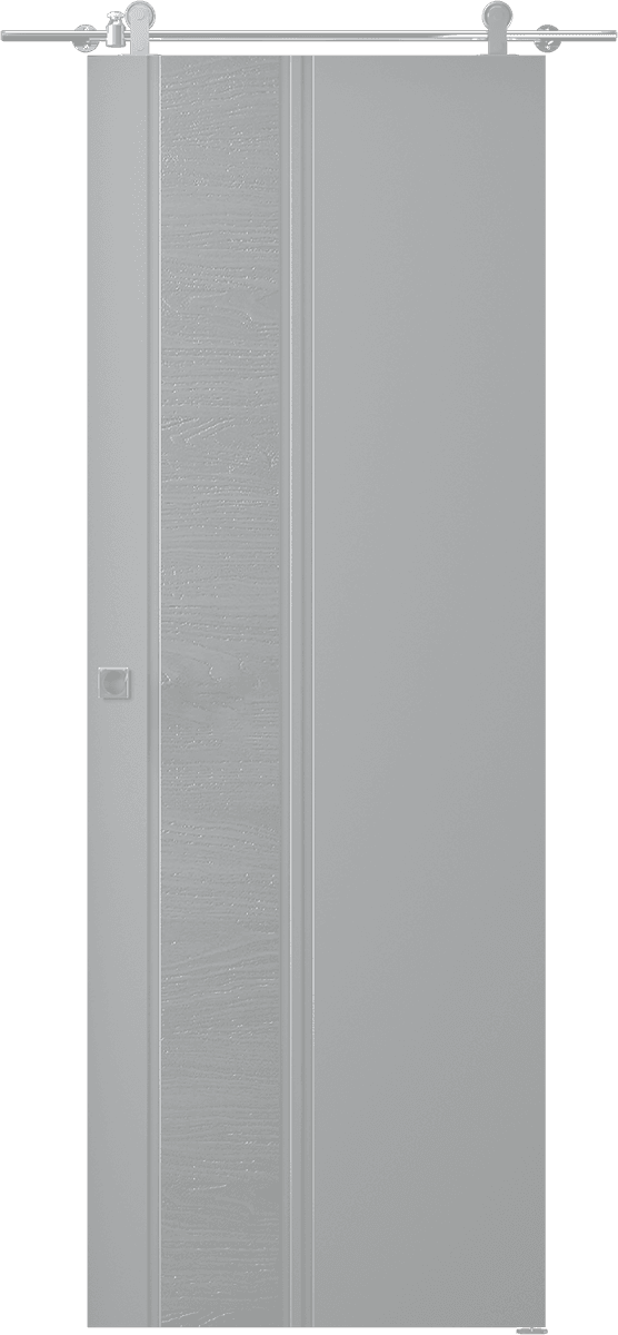 TWINWOOD 1 LIGHT GREY DOUBLE BARN BELLDINNI MODERN INTERIOR DOOR - 1