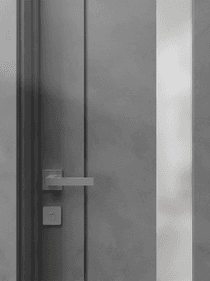 AVON 101 VETRO DARK URBAN BARN DOORS BELLDINNI MODERN INTERIOR DOOR - 5