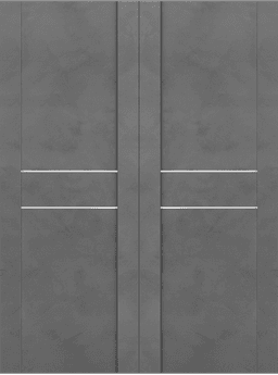 AVON 01 2HN DARK URBAN DOUBLE BI-FOLD BELLDINNI MODERN INTERIOR DOOR - 3