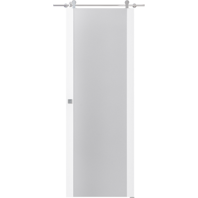 PALLADIO 202 VETRO BIANCO NOBLE BARN DOORS BELLDINNI MODERN INTERIOR DOOR