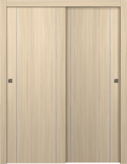 OPTIMA 2U LOIRE ASH BYPASS DOORS BELLDINNI MODERN INTERIOR DOOR - 1