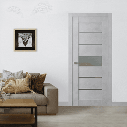 AVON 07-06 VETRO LIGHT URBAN SWING BELLDINNI MODERN INTERIOR DOOR - 2