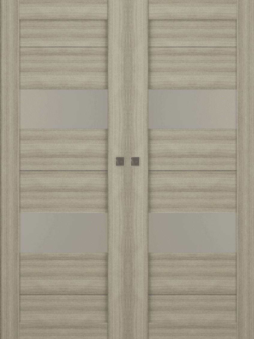 BERTA VETRO SHAMBOR DOUBLE MAGIC BELLDINNI MODERN INTERIOR DOOR - 1