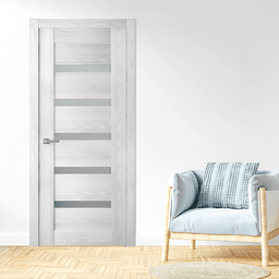 AVON 07-04 VETRO RIBEIRA ASH BYPASS BELLDINNI MODERN INTERIOR DOOR - 2